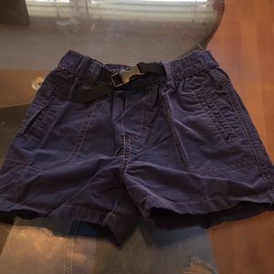 Dark blue cargo shorts